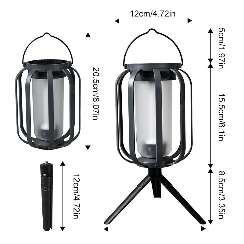 🔥 LAST DAY PROMOTION - 50%OFF 🔥Solar Lantern Outdoor Light with 4 Modes