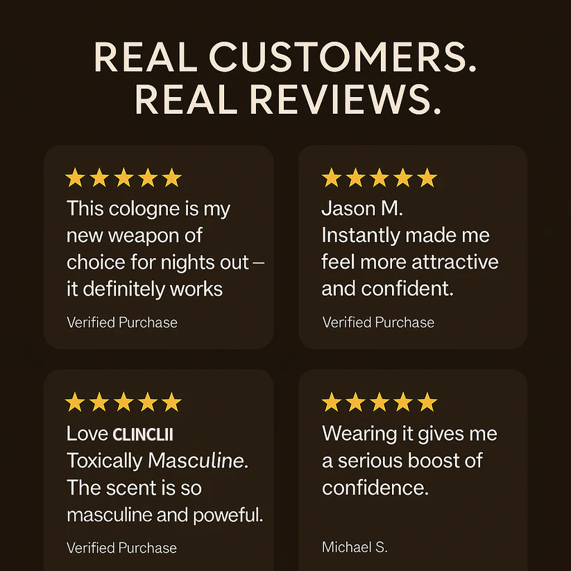 Final 3 Hours: 70%OFF🔥Toxically Masculine - Pheromone Infused Eau de Cologne