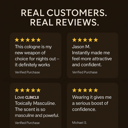 Final 3 Hours: 70%OFF🔥Toxically Masculine - Pheromone Infused Eau de Cologne