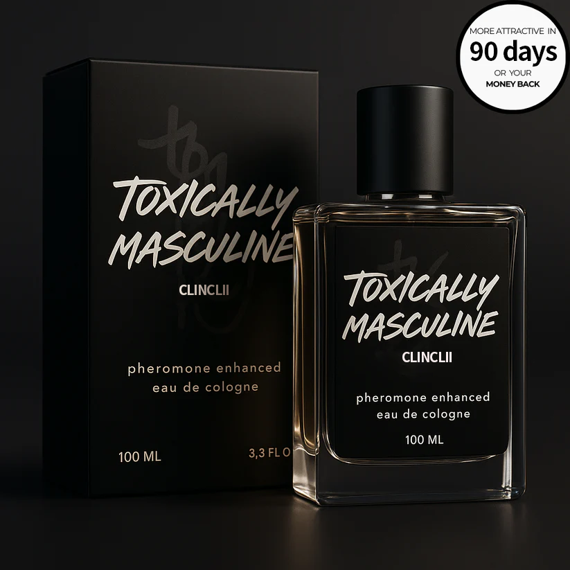 Final 3 Hours: 70%OFF🔥Toxically Masculine - Pheromone Infused Eau de Cologne