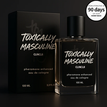 Final 3 Hours: 70%OFF🔥Toxically Masculine - Pheromone Infused Eau de Cologne