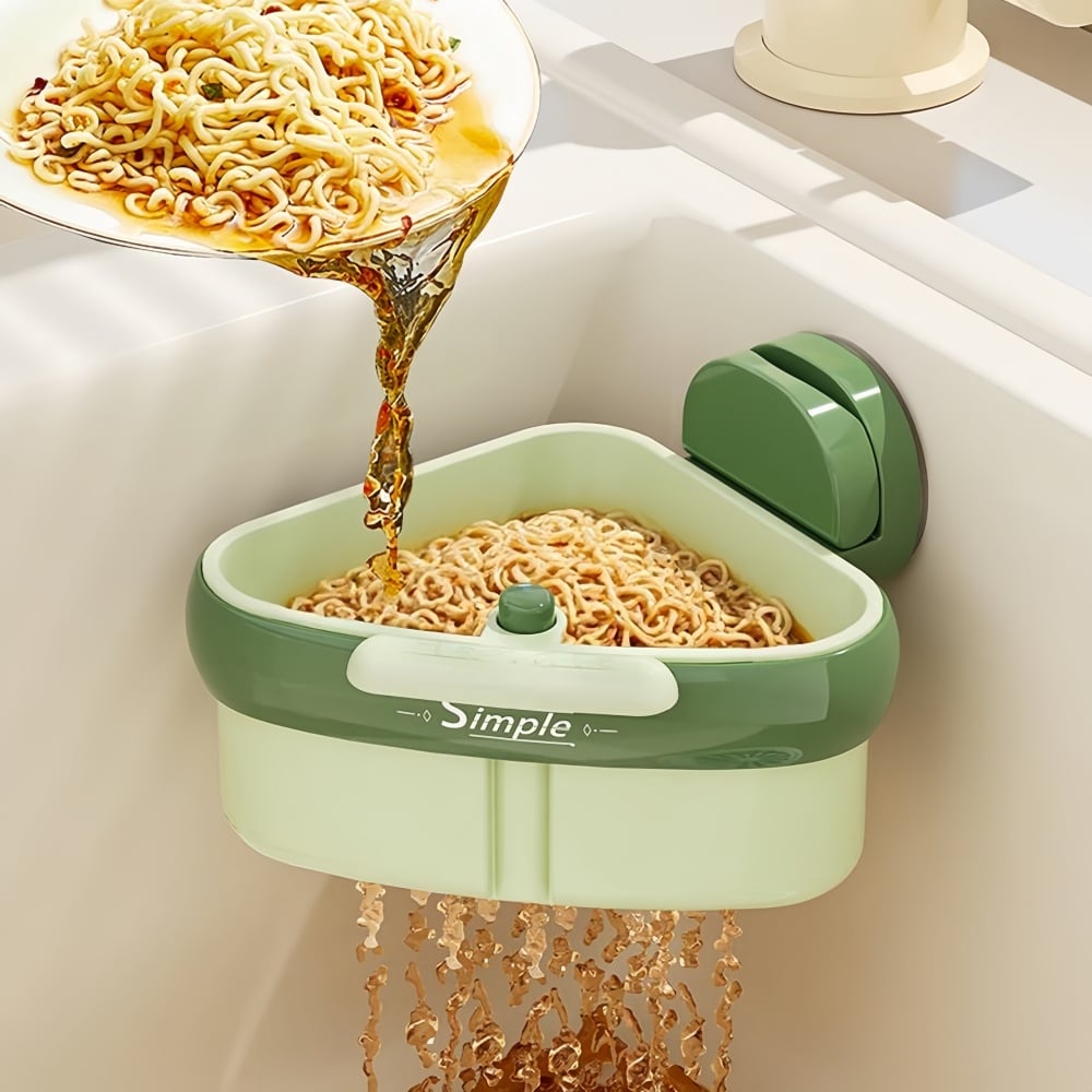 🔥LAST DAY 70% OFF🔥-Suction Cup Sink Corner Rack