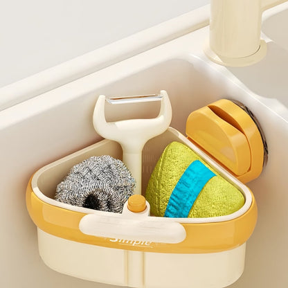 🔥LAST DAY 70% OFF🔥-Suction Cup Sink Corner Rack