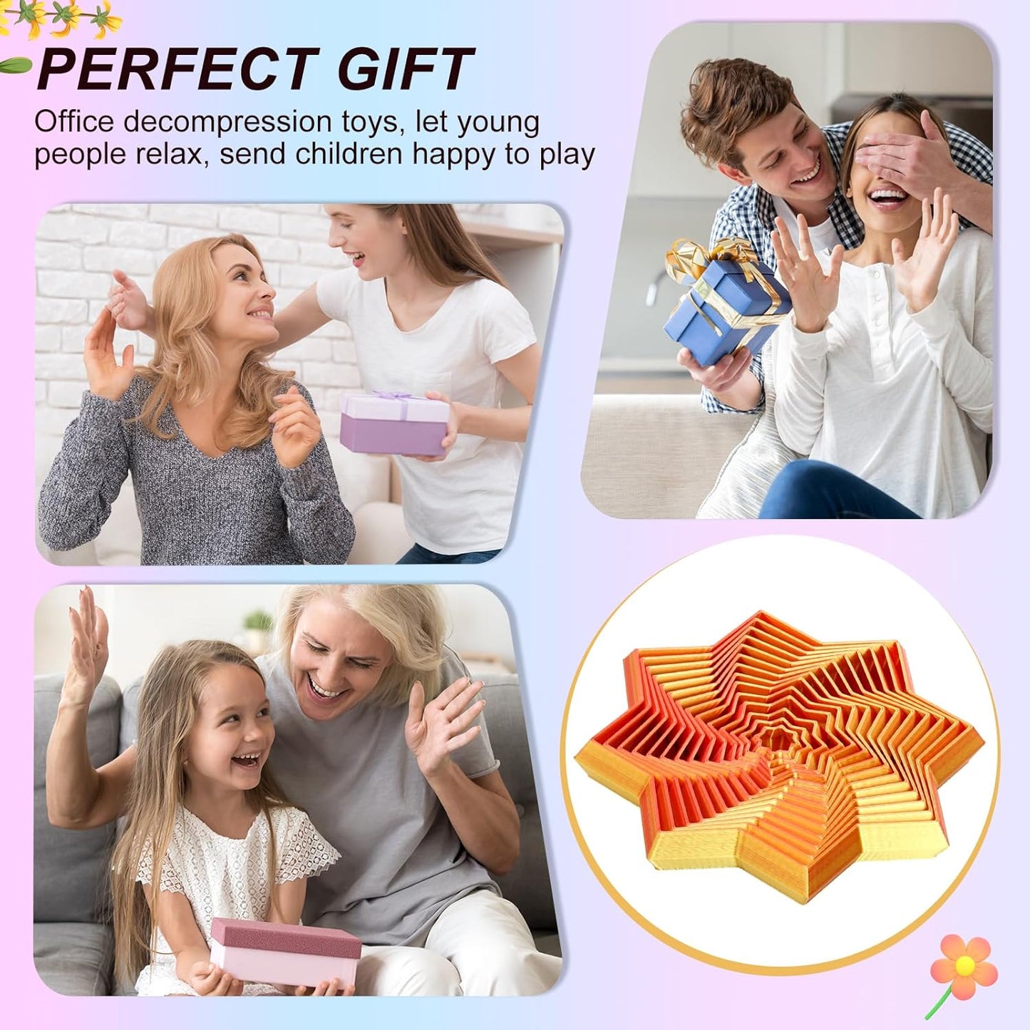 🔥Last 3 Hours up to 75% off：✨Expanded Sensory Fidget Star